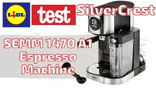 SilverCrest SEMM 1470 A1 Espresso Machine 2020 from LIDL