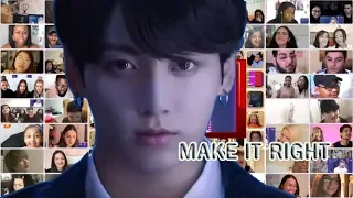 BTS Make it right Mashup /reaction