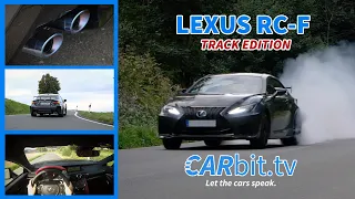 Lexus RC-F Track Edition | Sound | 0-100 | 0-200 | Acceleration | Test | Driving | VMax | POV 60 fps