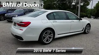 Used 2016 BMW 7 Series 750i xDrive, Devon, PA 2036621