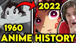 Music Producer Reacts to Anime History (Best Opening Each Year 1960 - 2022)