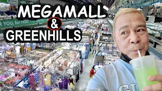 Ep#46 SHOPPING Sa MANILA!🇵🇭Kung NaMISS Mo Ang Greenhills At Megamall, Lika, SAMA Ka!