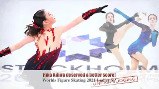 Rika Kihira deserved a better score! | Worlds Figure Skating 2021 Ladies SP | Unfair Judging