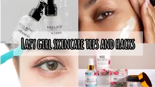 Lazy girl skincare tips and hacks | Skincare tips i wish I knew earlier