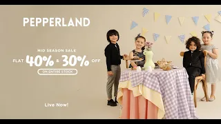 Mid Season Sale - Flat 40% & 30% Off | Live Now