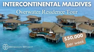 InterContinental Maldives 2 Bedroom Overwater Pool Residence - TOUR😲