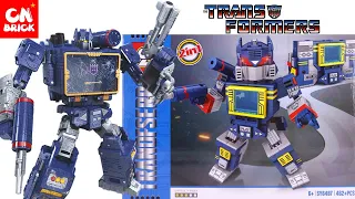 Unoffical LEGO TRANSFORMERS SOUNDWAVE SY6487 Unofficial LEGO