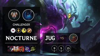 Nocturne Jungle vs Graves - KR Challenger Patch 10.13