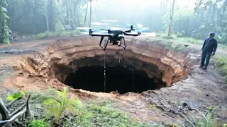 This Drone Entered Mel's Hole, What Was Captured Terrifies The Whole World!