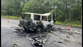 Четыре человека скончались в огненном ДТП на трассе Хабаровск — Комсомольск-на-Амуре