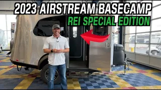 REI + Airstream Special Edition! | 2023 Airstream Basecamp 16X REI Co-op on Everyman Driver