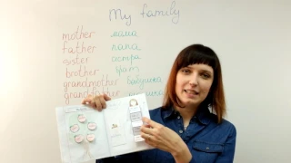Английский язык для детей. Интерактивные тетради. Лексика по теме «Семья». My family