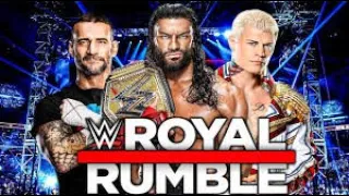 WWE 2K24 Royal Rumble Match | Roman Reigns,Brock Lesnar,John Cena,Hulk Hogan,Undertaker,Batista, MJF