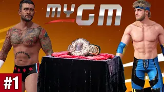 MyGM: Week 1 - The First Show! (WWE 2K24)