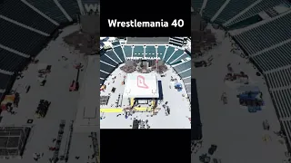 Wrestlemania 40 stage set up ￼