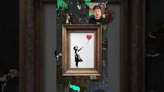 $1.4 million dollar Banksy art DESTROYED!