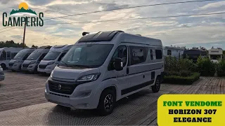 Font Vendome Horizon 307 Elegance VERSIONE CAMPERIS - Videorecensione Camper Van/Furgonato