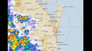 Brisbane Storm 25th September, 2014 - Weather Radar Time Lapse