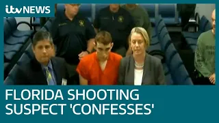 Florida shooting suspect Nikolas Cruz 'confesses' as lawyer says he is broken by attack | ITV News