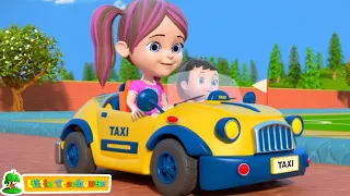 Wheels On The Taxi + More Street Vehicles and Children Songs