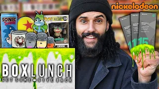 BUYING EVERY NICKELODEON ITEM THEY HAVE AT BOX LUNCH!! EVERYTHING IN THE STORE WAS HALF OFF!!