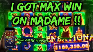 I GOT A MAX WIN ON MADAME DESTINY MEGAWAYS (5000X)