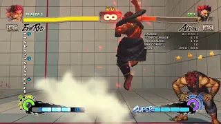 Updated Max Damage Evil Ryu Combo!! (850 Stun, 610 Damage)