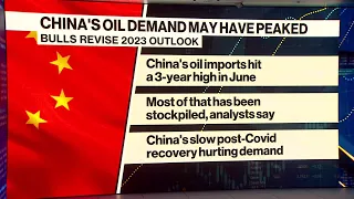 China’s Oil Demand May Have Peaked for 2023