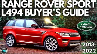 Range Rover Sport Buyers guide L494 (2013-2022) Don't buy a broken Range Rover (V6, V8, /SDV6/SDV8)