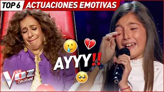 🥲  They BROKE DOWN in TEARS while performing on The Voice Kids