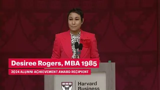 2024 Class Day Distinguished Speaker Desiree Rogers