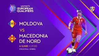 Live: Fotbal feminin. Moldova - Macedonia de Nord . Preliminariile WEURO 2025