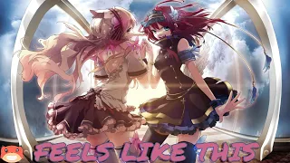 Nightcore Sped Up Remix - Drenchill feat Indiiana - Feels Like This - Anime Girl Female Voice Vocals