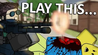 PLAY THIS NEW 13+ ROBLOX SHOOTER...
