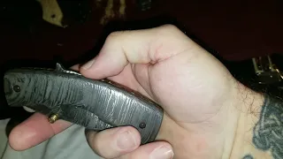 Custom Damascus knives various makers and styles..NRA