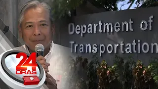 Jaime Bautista, itinalaga ni President-elect Bongbong Marcos na susunod na DOTr secretary | 24 Oras