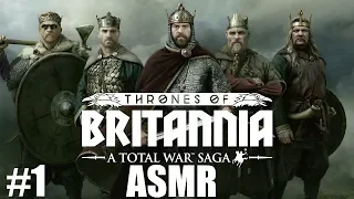 ASMR | Thrones of Britannia Relaxing Let's Play - Episode 1