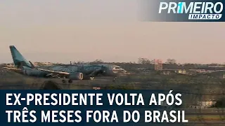 Ex-presidente Jair Bolsonaro volta ao Brasil após quase 3 meses nos EUA |Primeiro Impacto (30/03/23)