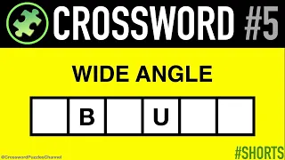 CROSSWORD PUZZLE #5 - GENERAL KNOWLEDGE TRIVIA QUIZ WORD GAME