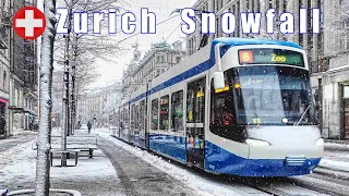 Walk through Zurich exploring the pure magic of winter Walking Tour Switzerland🇨🇭