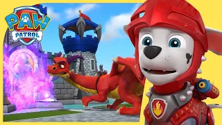 Rescue Knights Stop Sparks and Claw +MORE 🐉| PAW Patrol | Cartoons for Kids