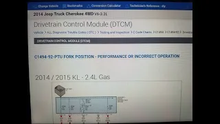 2014 jeep cherokee ptu diagnosis,removal and disassemble of the ptu