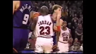 Jordan & Ainge-- Tense encounters