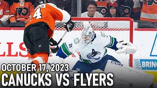 THE CANUCKS LOOKED AWFUL // Canucks vs Flyers Post-Game (October 17, 2023)