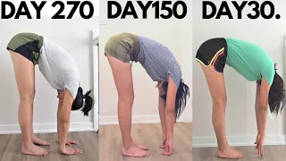 I stretched every single day for 9 months *Motivational*