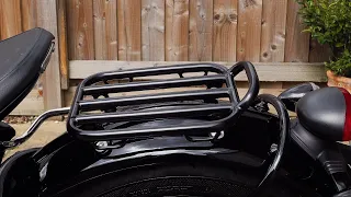 Prepping Your Triumph Bobber for Touring? VOYAGER the swiss army knife of motorcycle Racks!