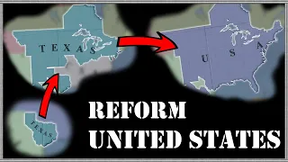 Reforming the United States as Texas in vanilla Victoria 2