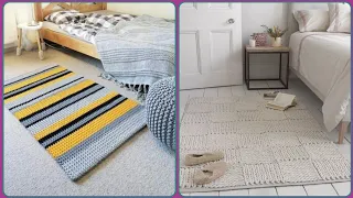 Most Brilliant And Attractive Crochet Handmade Floor Rugs Designs