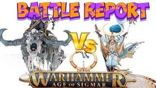 Age of Sigmar Battle Report: Ogor Mawtribes v Lumineth Realmlords