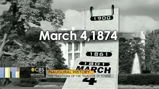 History of presidential inaugurations